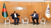 Former President of Bangladesh Restaurant Owners Association met FBCCI Administrator